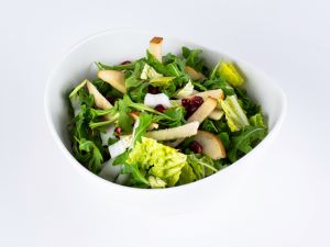 Pear and Pomegranate Greens