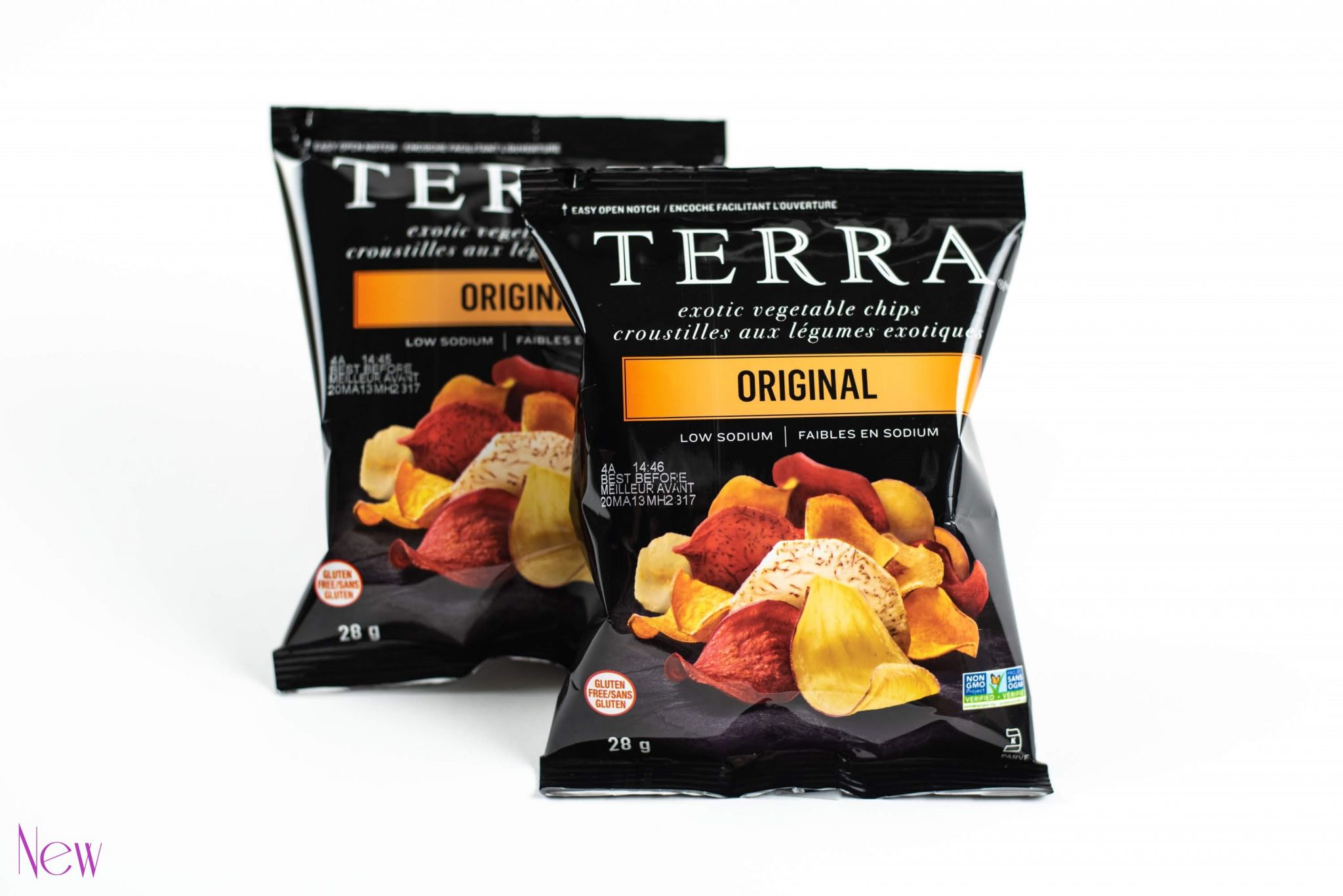 Individual Bags of Root Chips Marigolds & Onions